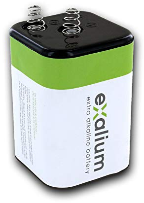 Pile Alcaline 6V 4LR25 Exalium