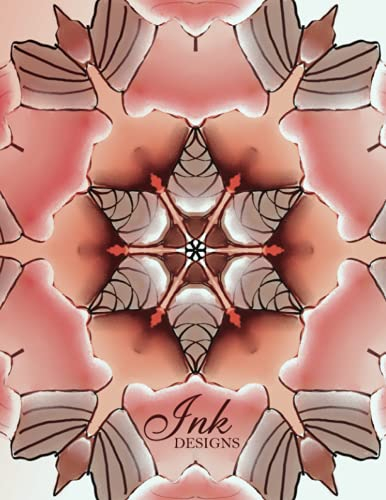 Tattoo Henna Design Sketchbook: Large Drawing Book for Ink and Henna Artists | Includes Template for Tattoo Details | Floral Mandala Cover
