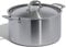 Made In Cookware – 11,36 l Suppentopf aus Edelstahl mit Deckel – 5-lagige Edelstahlbeschichtung – Professionelles Kochgeschirr – Hergestellt in Italien – Induktionskompatibel