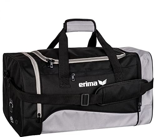 Erima Herren Club 1900 2.0 Plain Tasche, Silver Grey, L