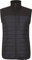 Mountain Warehouse Turbine Mens Padded Gilet - Lightweight Body Warmer, Padded Insulation Vest, Zipped Pockets Sweater - Ideal for Spring Summer Camping, Travelling, Hiking Black L