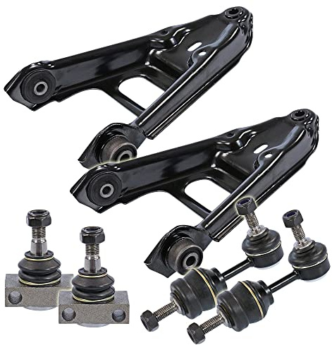 ATEC Germany 2x Querlenker Vorderachse unten links & rechts mit Traggelenk, | Kompatibel mit: SMART CABRIO, CITY-COUPE, FORTWO Cabrio, FORTWO Coupe, ROADSTER, ROADSTER Coupe