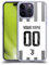 Head Case Designs Licenza Ufficiale Personalizzata Personale Juventus Football Club Home 2022/23 Kit Partita Custodia Cover in Morbido Gel Compatibile con Apple iPhone 14 PRO Max