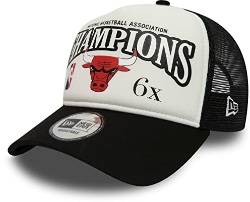 New Era A-Frame Trucker Cap - Champions Chicago Bulls