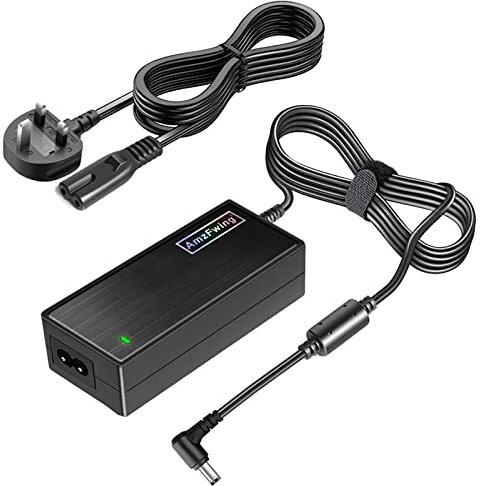 19V 3.42A DC Power Supply 65W Adapter Compatible for Acer S2 H2 G2 Q2 R2 Series LCD Monitor for Aspire 3 Aspire 5 Aspire F5 M5 Aspire ES1 Aspire E1 E3 Aspire V3 V5 Aspire R3 R5 R7 Laptops.
