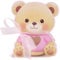 50 Stück Baby Bärchen Geschenkboxen zur Taufe Gastgeschenkbox Babyparty Geschenkschachtel Rosa Niedliche Geschenkkartons für Gastgeschenk Tauf Babyparty Geschenkverpackungen usw.
