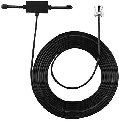 Scanner Mobile Antenna, BNC Male Radio Scanner Antenna Glass Mount 30MHz - 1200MHz 3dB with BNC Connector for Motorola Two Radio