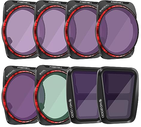 Freewell All Day Filter-Set für Air 3 – ND, ND/PL, CPL – neutrale Farboptik, GimbalSafe-Technologie