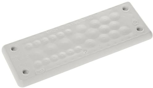Trelleborg MH-24 F27-1 LIGHT GREY UL94 V-0 IP65 | TPE | Screw Durchführungsplatte TPE Grau 1 St.