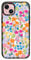 CASETiFY Impact Case for iPhone 15 Plus [4X Military Grade Drop Tested / 8.2ft Drop Protection/Compatible with Magsafe] - bright spring flowers - Clear Black