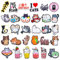 30PCS Mignons Chats Charmes de Chaussures, Kawaii Compagnie Breloques de Décoration de Chaussures pour Sandales Sabots Bracelets, CLOG Charmes pour Filles Garçons Femmes, Anniversaire Festival Cadeau