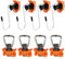 8 Stück Haken für Airlineschiene, Airlineschiene Zubehör, Airlineschiene Fitting, Airlineschiene Fitting für Lieferwagen Wohnmobile Lkws, Airlineschienen Zurrschienen Fitting