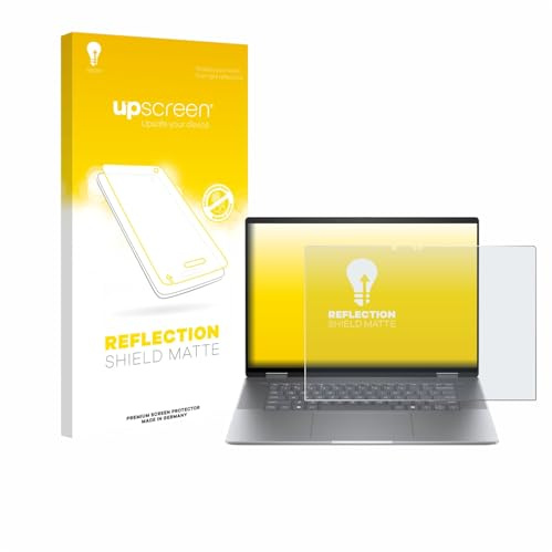 upscreen Schutzfolie für HP Envy x360 2-in-1 16 | Entspiegelter Displayschutz Made in Germany Anti-Reflex Displayschutz-Folie Matt Anti-Fingerprint