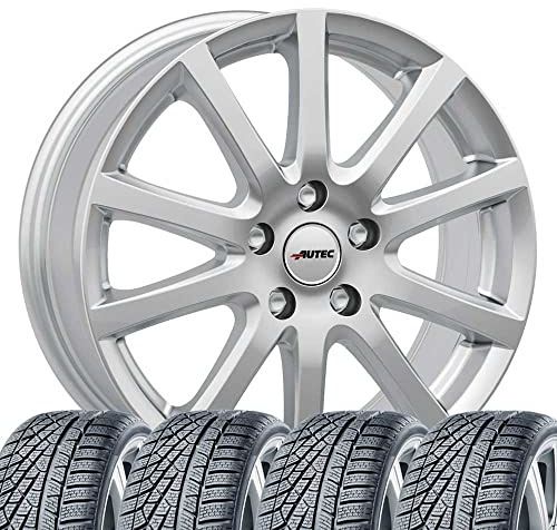 4 Winterräder Winter Skandic 8x19 ET 38 5x112 Brillantsilber mit 245/40 R19 98V CON WinterContact TS 870 P XL FR Evc