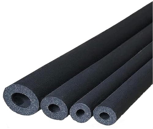6.6ft Multi-Purpose Foam Pipe High-density Foam Tubing - ID 25mm (1)-108mm (4-1/4) Industrial Foam Tube For Heating Pipe, Solar Water Heater(ID89.0mmx T30.0mmx L200cm)
