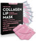 Masque de collagène rose en vrac (20 comprimés/boîte), masque nuit comprimés sleep Lip Care, réduire les lèvres foncées, garder la peau hydratée, masque en vrac emballé séparément
