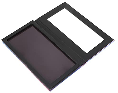 OEBUAFI Palette di Ombretti Vuota Palette di Trucco Magnetica Fai-te con Specchio per Viaggi e Uso Quotidiano Dimensioni 7,3 X 4,1 Pollici