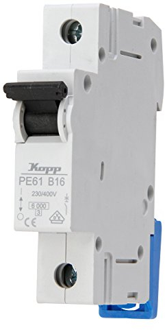 Kopp 721600080 Leitungsschutzschalter 1-polig B-Charakteristik, 16 A