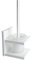 Croydex Maine Toilet Brush FSC MDF, White Wood