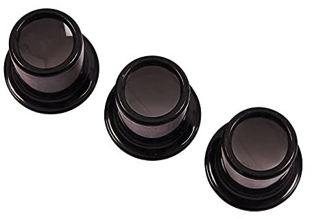 Amtech S2905 Eye Loupe Set, Jewellers Loupe Magnifier for Watches, Coins and Stamps 3-Piece set includes x2, x5, and x10 lenses