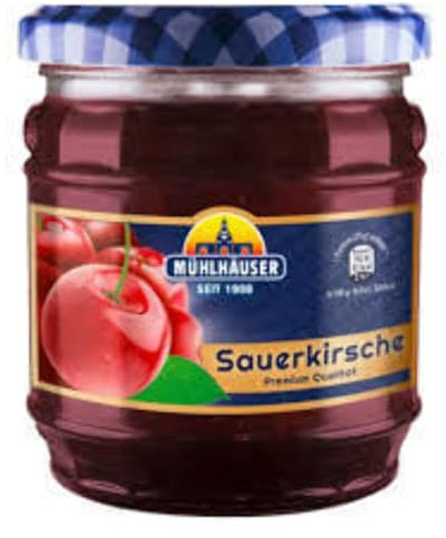 Mühlhäuser Sauerkirsch Konfitüre 450g