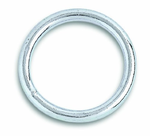 Chapuis VAS3 3-er Set geschweißte Ringe - Verzinkter Stahl - Drahtdurchmesser 4 mm - Innendurchmesser 30 mm