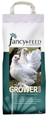 Fancy Feeds Growers Pellets Complete Young Poultry feed, 5 kg | Bridge the chick and adult stages with balanced growing nutrition.