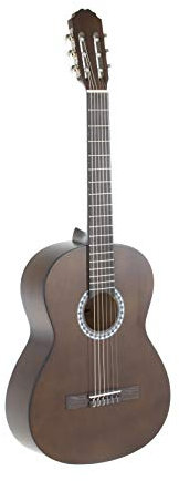 GEWA Chitarra classica, Chitarra Basic, corpo tiglio, tastiera in legno di pakka, meccaniche cromate, 4/4 colore noce
