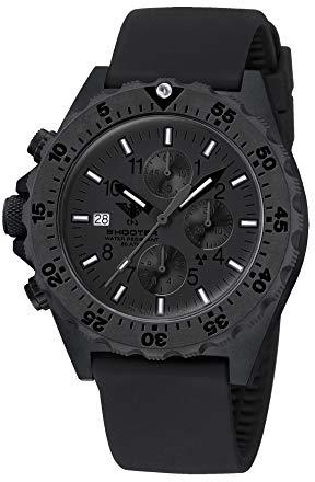KHS Shooter MKII Chronograph XTAC Operation Timer SH2CXTOT.SB mit Silikonband schwarz