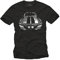 MAKAYA Herren T-Shirt für Muscle Car Fans 68er Mustang Eleanor schwarz XXXXL