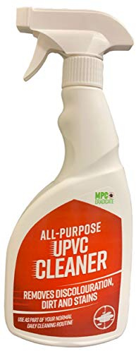 MPC ERADICATE Powerful Spray - All Purpose UPVC Cleaner Window Frame Door Frames - Conservatory Doors Gutter Fascia Boards Drain Pipe