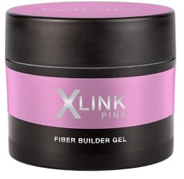 MNP MESAUDA XLINK FIBER BUILDER GEL PINK - 50 g - Gel constructeur, en fibre de verre