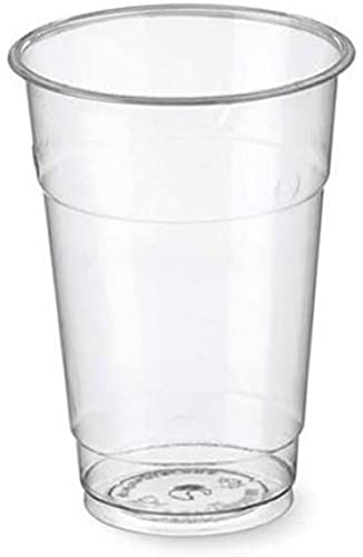 bio3 100/400/800 Bicchieri monouso 575ml tacca 0,4 Biodegradabili e Compostabili in PLA usa e getta Plastic free | After Plastic (100)