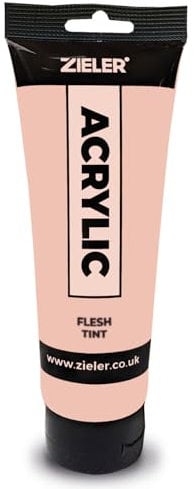 Zieler 120ml Acrylic Paints (Flesh Tint)