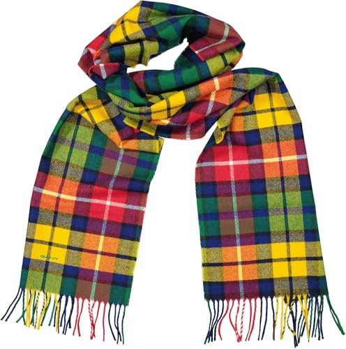 Gant D1. BOLD CHECK SCARF, gelb(medallionyellow (711)), Gr. *