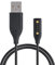 kwmobile USB Ladekabel kompatibel mit Bose Frames Rondo/Soprano/Soprano Style/Alto/Tenor - Kabel für Audio Sonnenbrille Ersatzkabel Schwarz