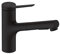 hansgrohe Zesis Moderne Küchenarmatur, 1-Griff, 22,9 cm hoch, ausziehbarer Sprühkopf, 1,5 GPM in mattem Schwarz, 74810671
