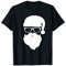 Weihnachtsmann Herren Sonnbrille Bart Hut Hipster Weihnachts T-Shirt