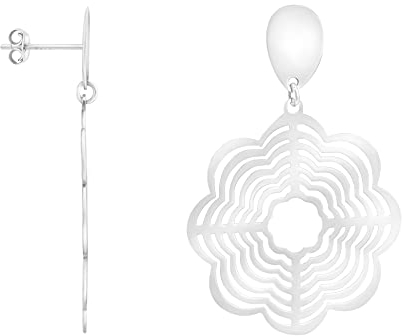 SOFIA MILANI - Damen Ohrringe 925 Silber - Ornamenten Ohrhänger - E1974