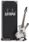 Axman Paul Stanley Miniature Guitar Replica - Music Gifts - Handmade Ornamental 1/4