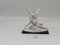 OVUNQUE PROTEGGIMI Statue von Amor und Psyche aus weißem Marmorstaub, in verschiedenen Höhen erhältlich, Made IN Tuscany (14 cm)