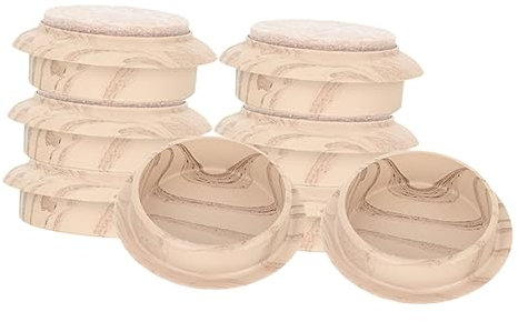 STOBOK Gefühlt 8 Stück Wohn Aus Filz Kunststoff Wohnaccessoire untersetzer Stopper Große Professionelle Becher Sofas