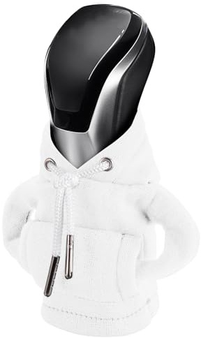 Gear Shift Hoodie, Gear Shift Cover, Universal Car Shift Knob Hoodie, Mini Hoodie for Car Shifter, Automotive Interior Cute Gadgets Car Accessories and Decorations