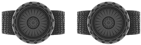 AutoSwan 2X Wireless Bluetooth PTT Walkie Talkie Control Button mit Verstellbarem Riemen für Zello IOS Android Smartphone
