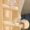 SUNERLORY Cuscinetti autoadesivi per scala, per letto a castello, con imbottitura in schiuma, antiscivolo, per gradini delle scale, comfort per piedi (beige, dimensioni: 2 m)