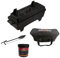 Grillfürst Dutch Oven ca. 3 Liter - stabil stehender Feuertopf durch speziell entwickelte T-Füße, hitzebeständiger Gusseisen Topf, Deckel nutzbar, BK4 inkl. Deckelheber, Tasche und Pflegepaste