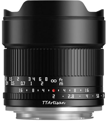 TTARTISAN 10mm F2.0 APS-C ASPH. Ultraweitwinkel Kameraobjektiv Manueller Fokus Tragbares Objektiv für Fuji X Mount