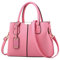 Damenrock Mit Taschen Handtasche für Frauen Geräumige Handtaschen Damen Geldbörse Satchel Schultertasche Tote Ledertasche Halloween Taschen Süßes Saures Taschen (Pink, One Size)