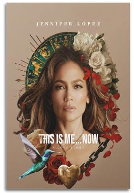 Zamou Leinwandposter This Is Me... Now, dekoratives Wohnzimmer-Poster, Schlafzimmer, 50 x 75 cm, ungerahmter Stil