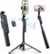 Trípode de seguimiento facial automático de rotación de 360 grados con soporte, soporte de trípode para Android y iPhone con control remoto y gestos, sin aplicación, cámara de seguimiento integrada